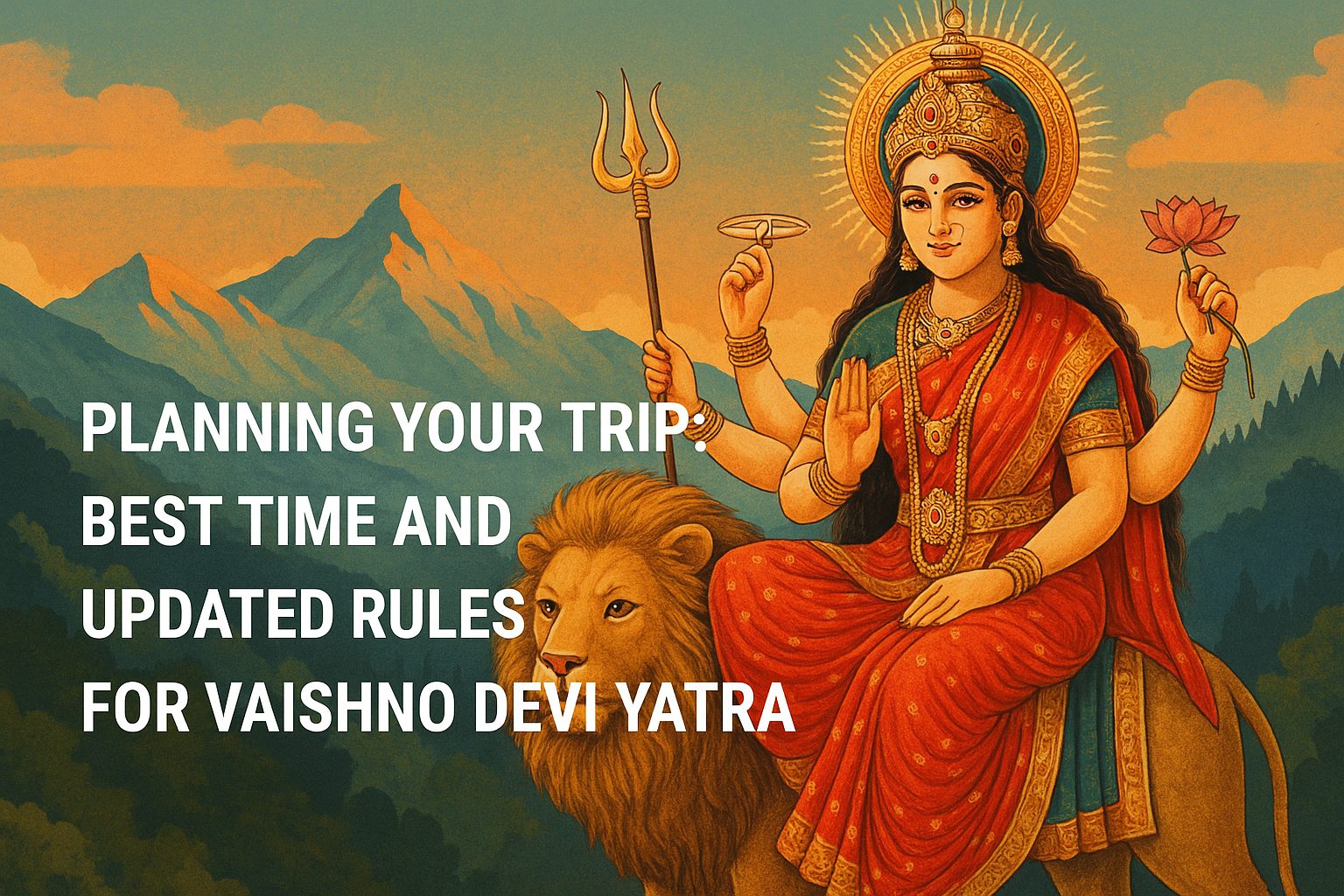 Planning Your Trip: Best Time and Updated Rules for Vaishno Devi Yatra