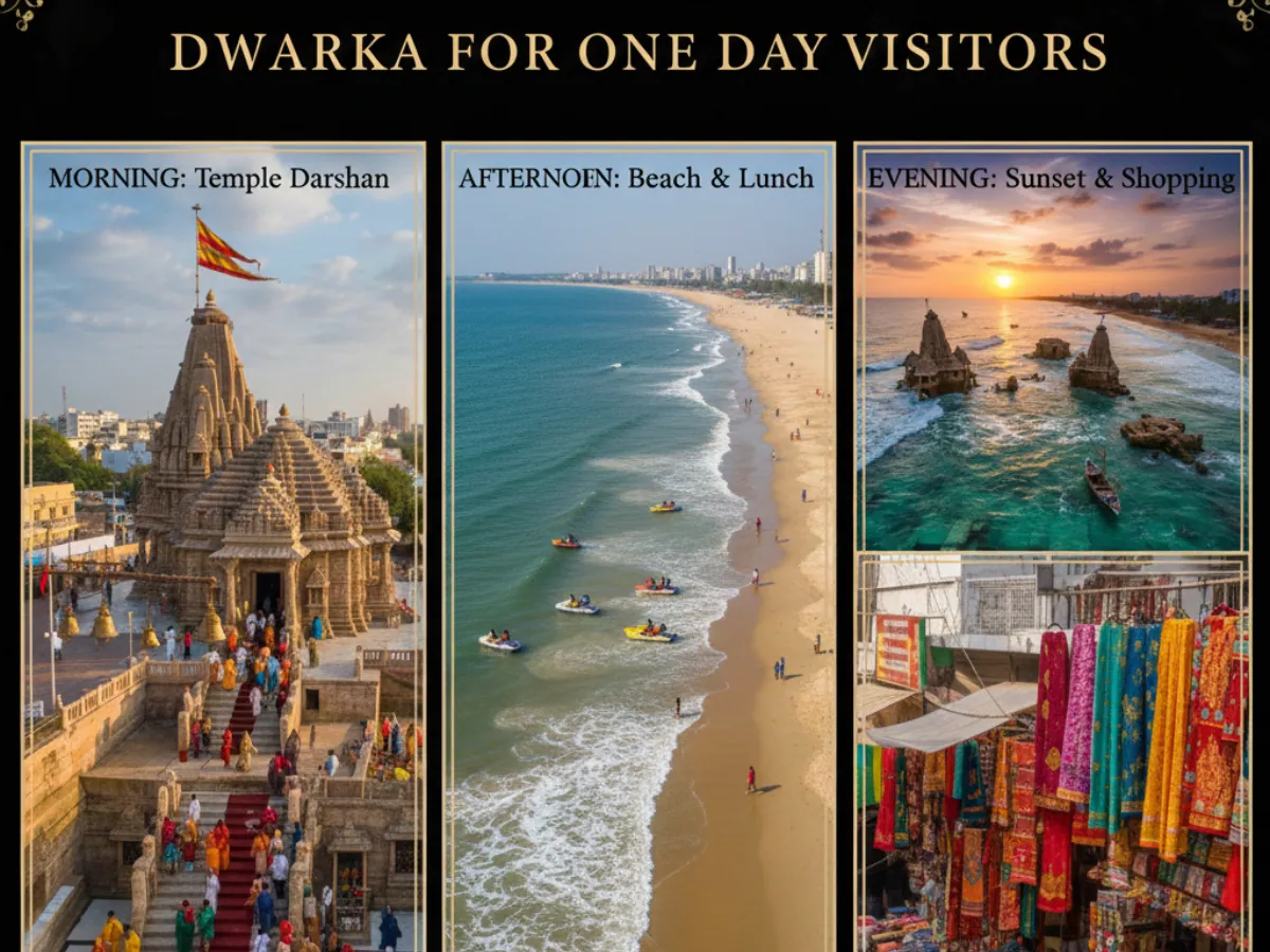 Dwarka for One Day Visitors